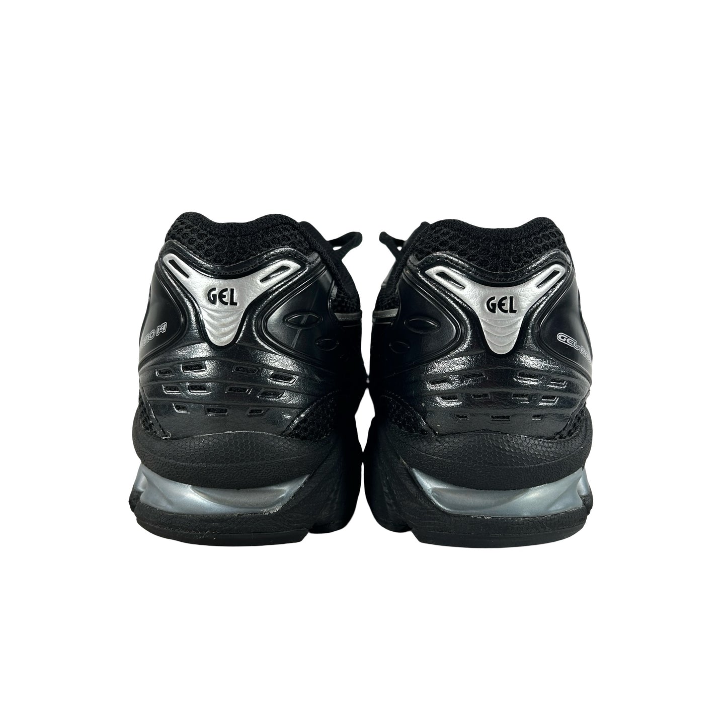 1201A019 006 ASICS Gel-Kayano 14 Black Pure Silver [USED] - 11.5 M (Used) (No Box)