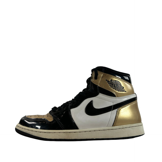 861428 007 Jordan 1 Retro High NRG Patent Gold Toe [USED] - 10.5 M (Used3)