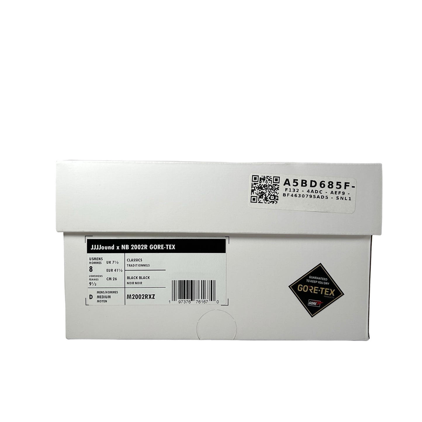 M2002RXZ New Balance 2002R Gore-Tex JJJJound Charcoal [USED] - 8 M (Used)