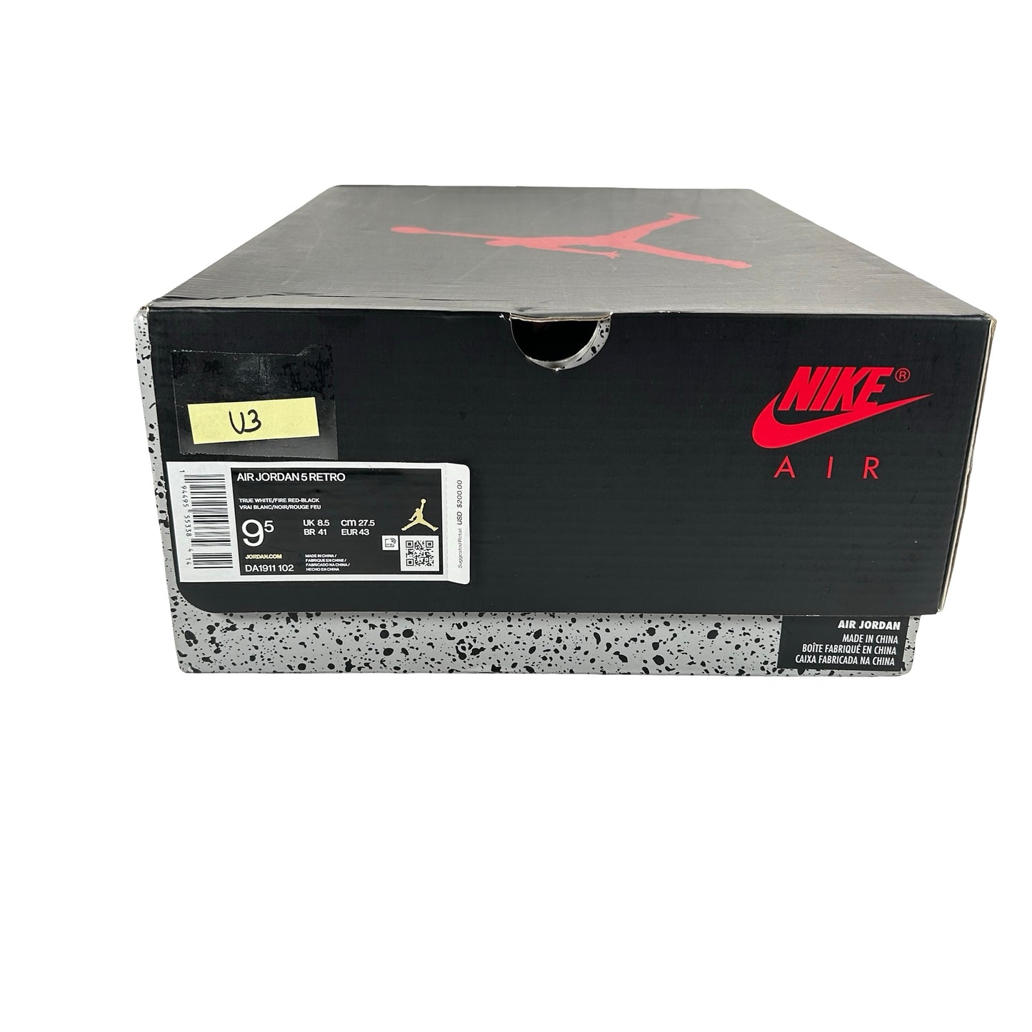 DA1911 102 Jordan 5 Rojo Fuego