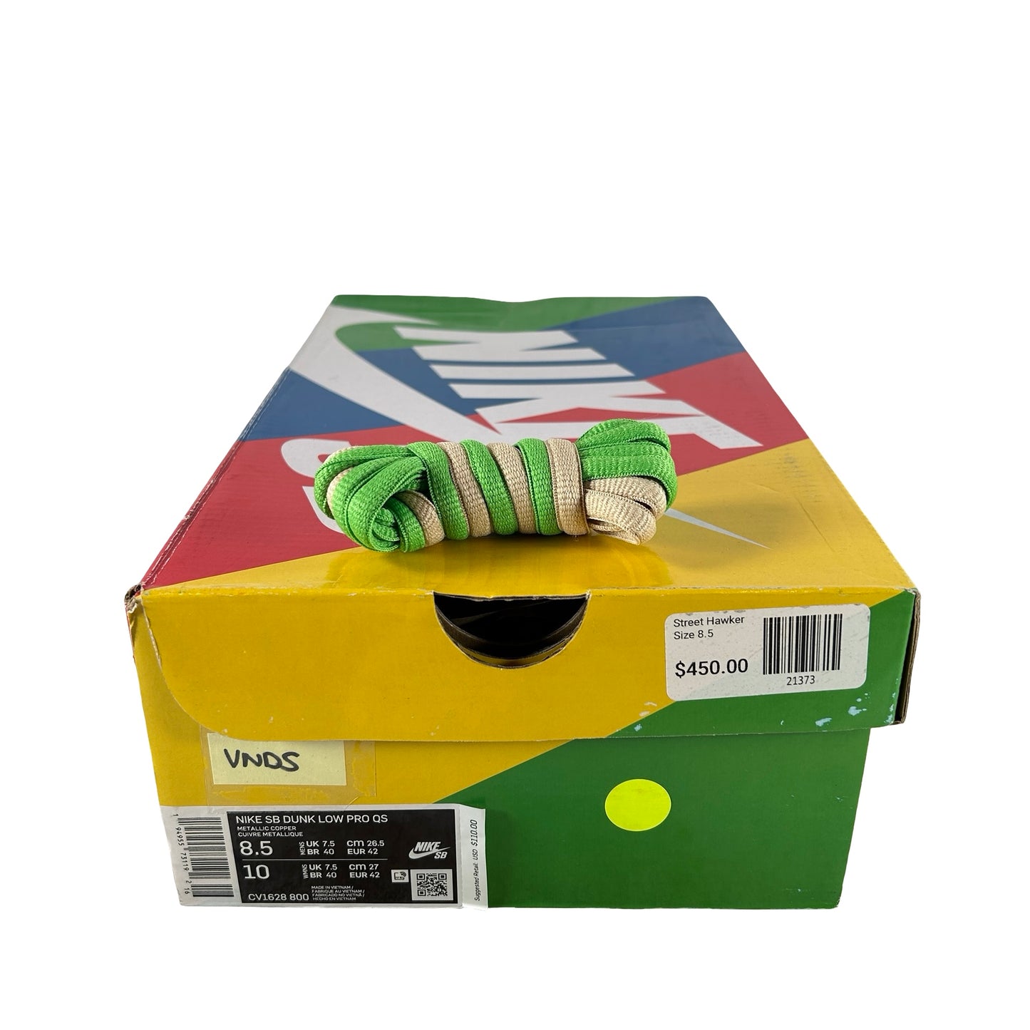 CV1628 800 Nike SB Dunk Low Street Hawker [USED] - 8.5 M (VNDS)