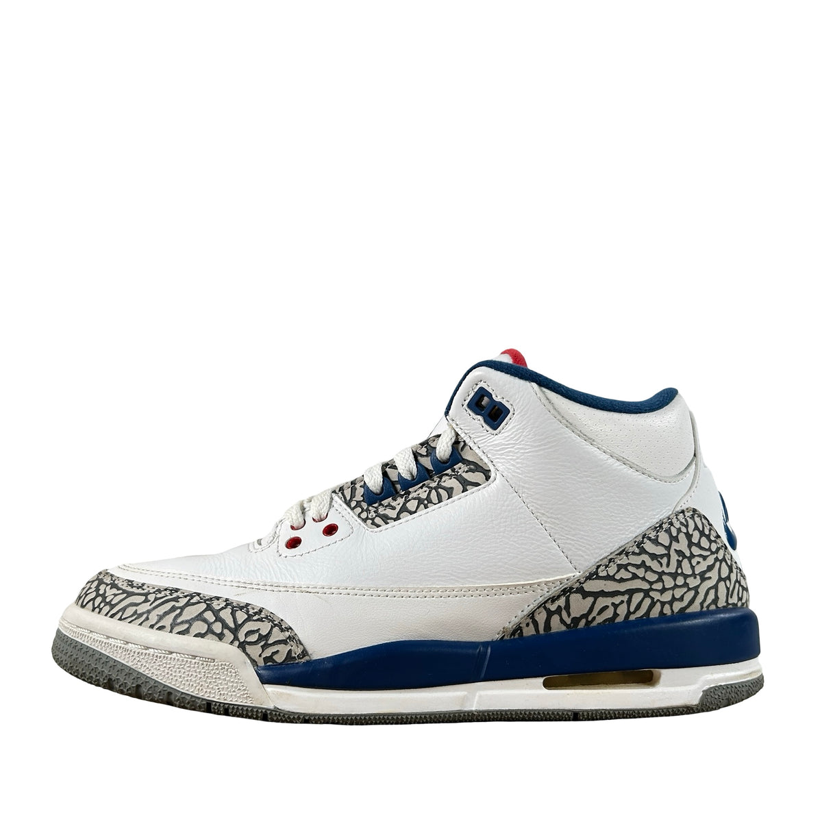 854261 106 Jordan 3 Retro True Blue (2016) (GS) [USED] - 7 Y (Used)