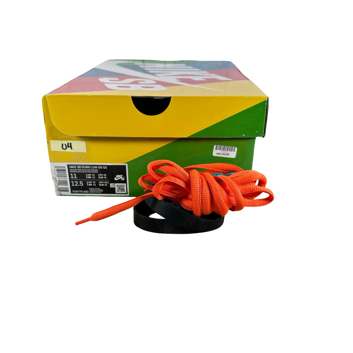 FD8776 800 Nike SB Dunk Low Concepts Orange Lobster [USED] - 11 M (Used4)