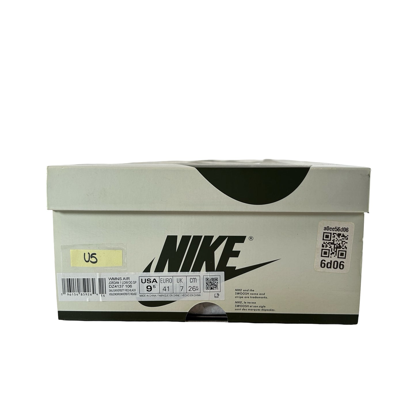 DZ4137 106 Jordan 1 Retro Low OG SP Travis Scott Olive (W) [USED] - 9.5 W (Used5)