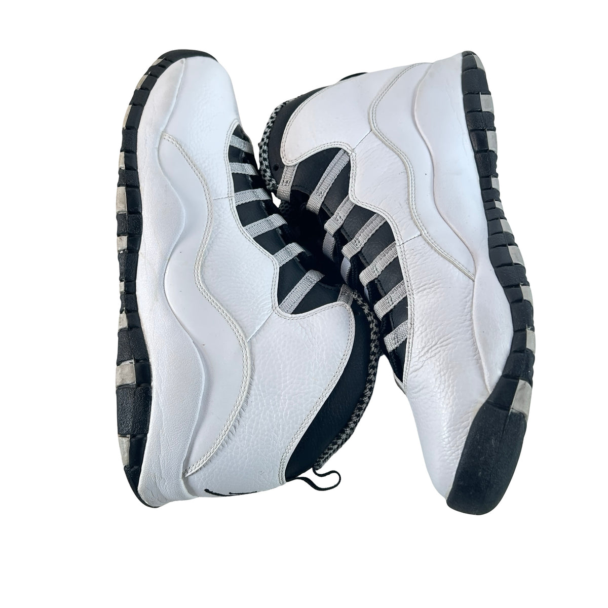 310805 103 Jordan 10 Retro Steel (2013) [USED] - 12 M (Used)