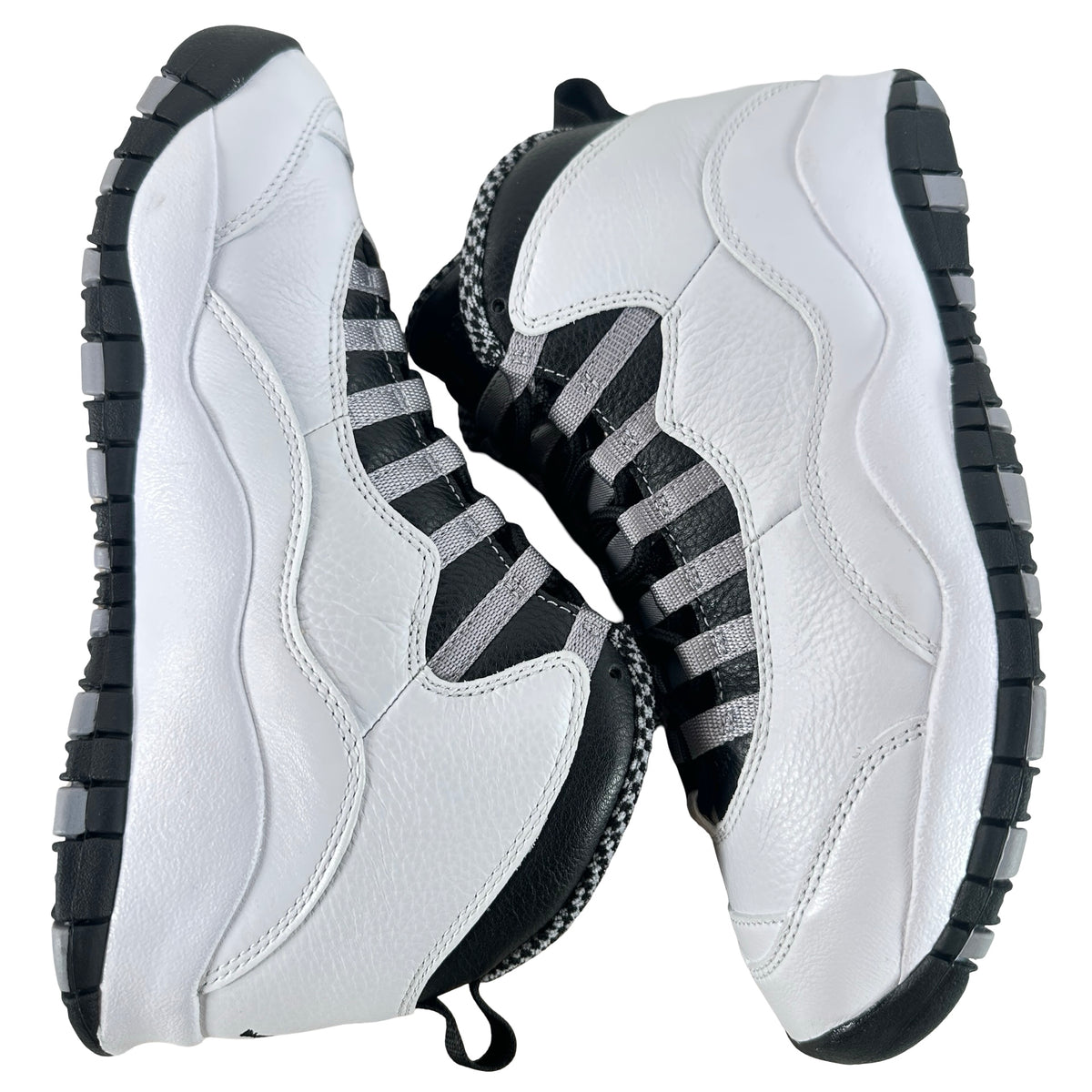 HJ6779 104 Jordan 10 Retro OG Steel (2025) [USED] - 8 M (Used3)