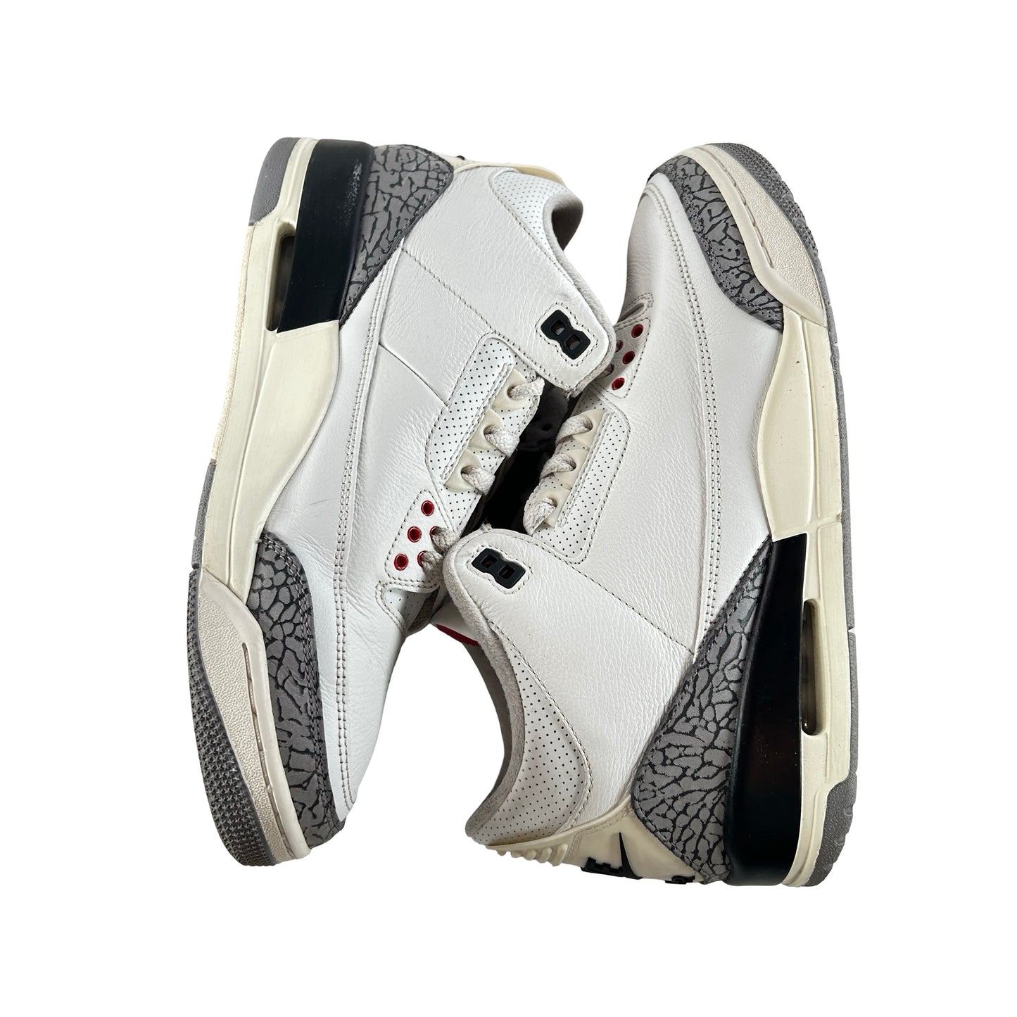 DN3707 100 Jordan 3 Retro White Cement Reimagined [USED] - 10 M (Used28)