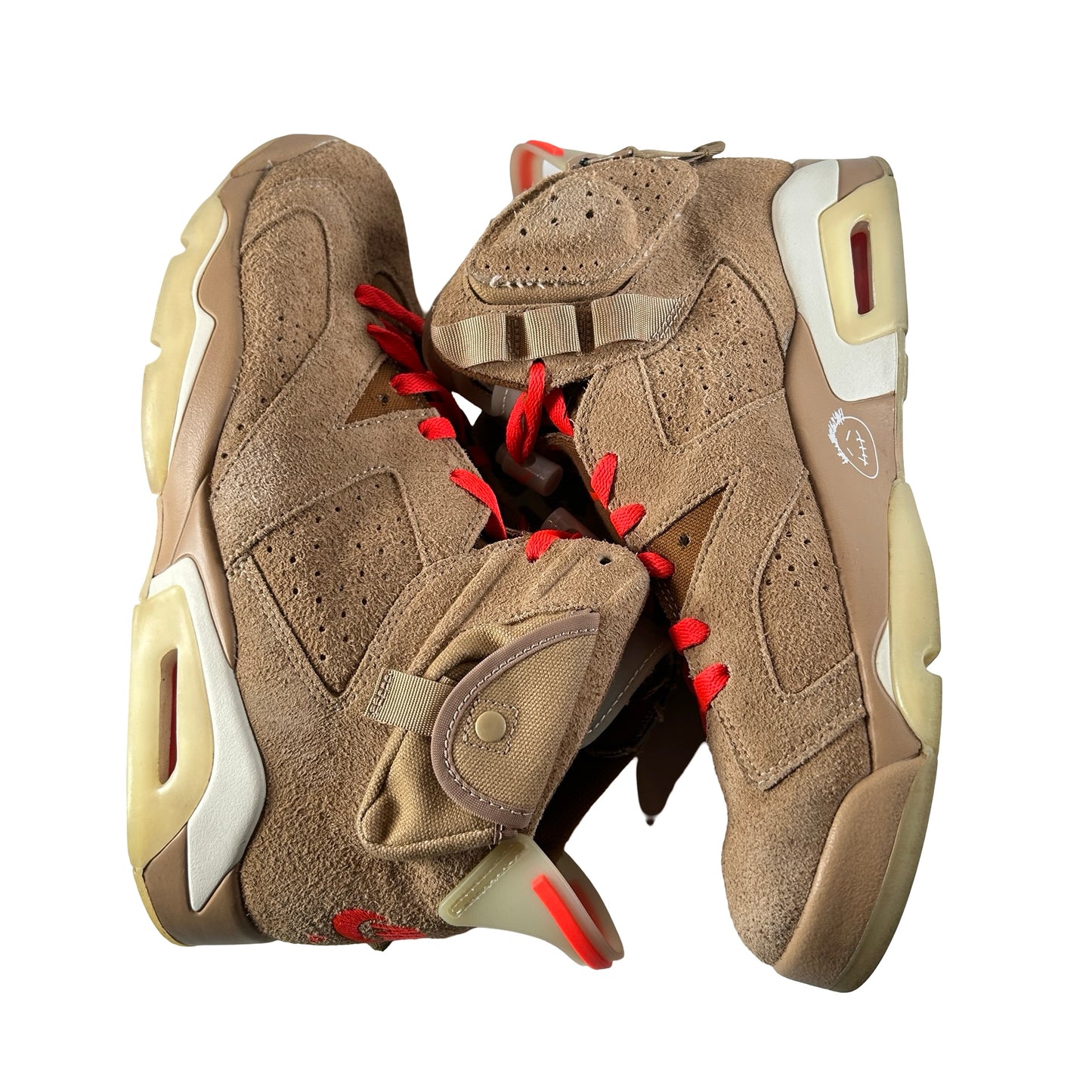 DH0690 200 Jordan 6 Retro Travis Scott British Khaki [USED] - 10 M (Used4)