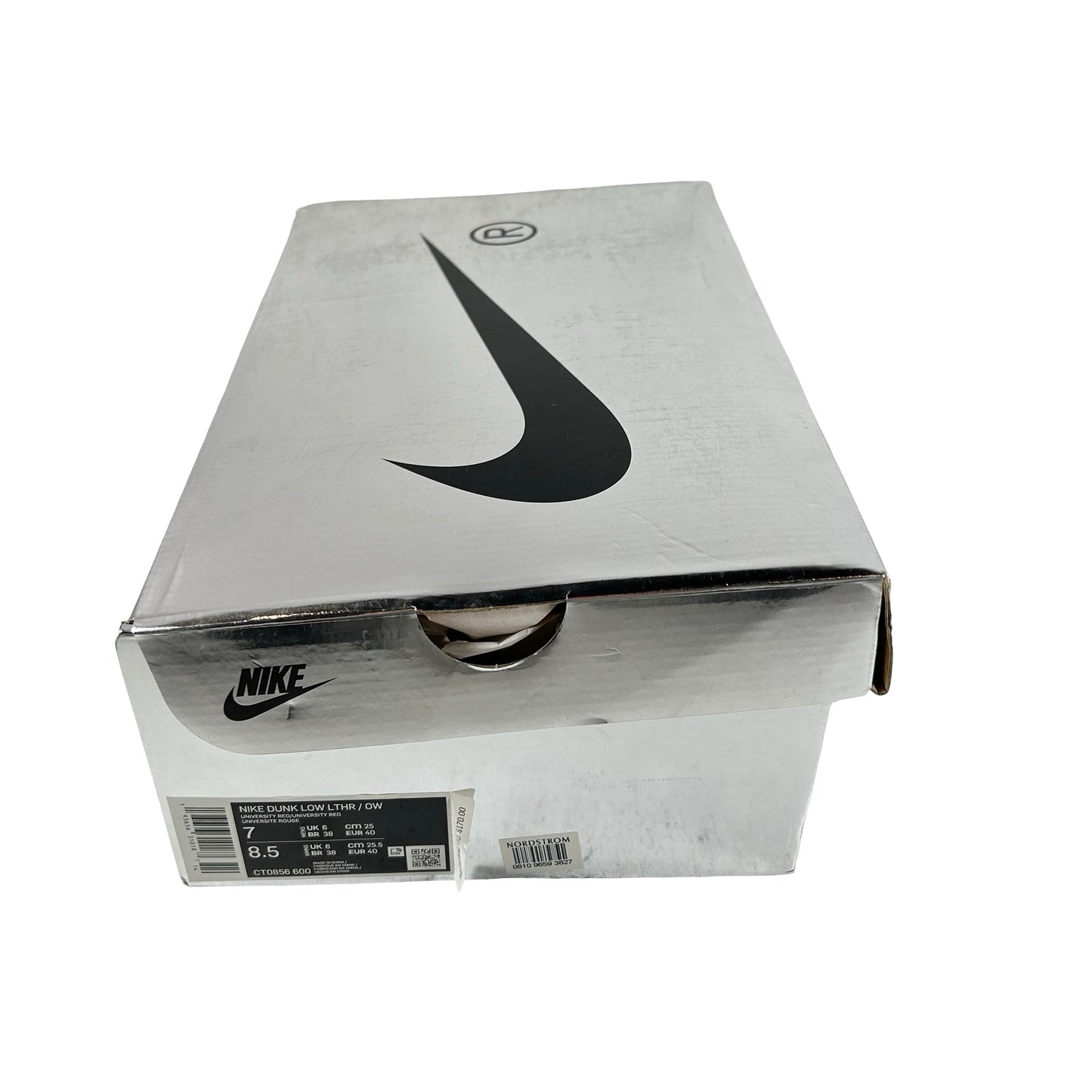 CT0856 600 Dunk Low Off-White Red [USED] - 7 M (Used2)