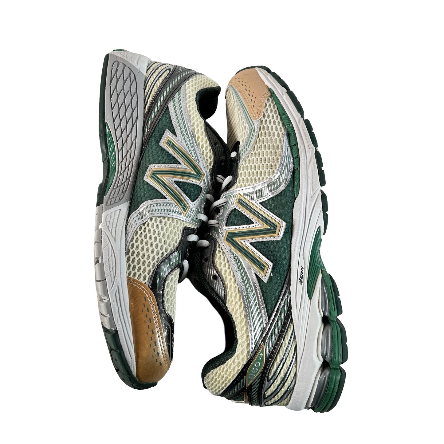 ML860AL2 New Balance 860v2 Aime Leon Dore Green [USED] - 10.5 M (Used) (No Box) (No Insoles)