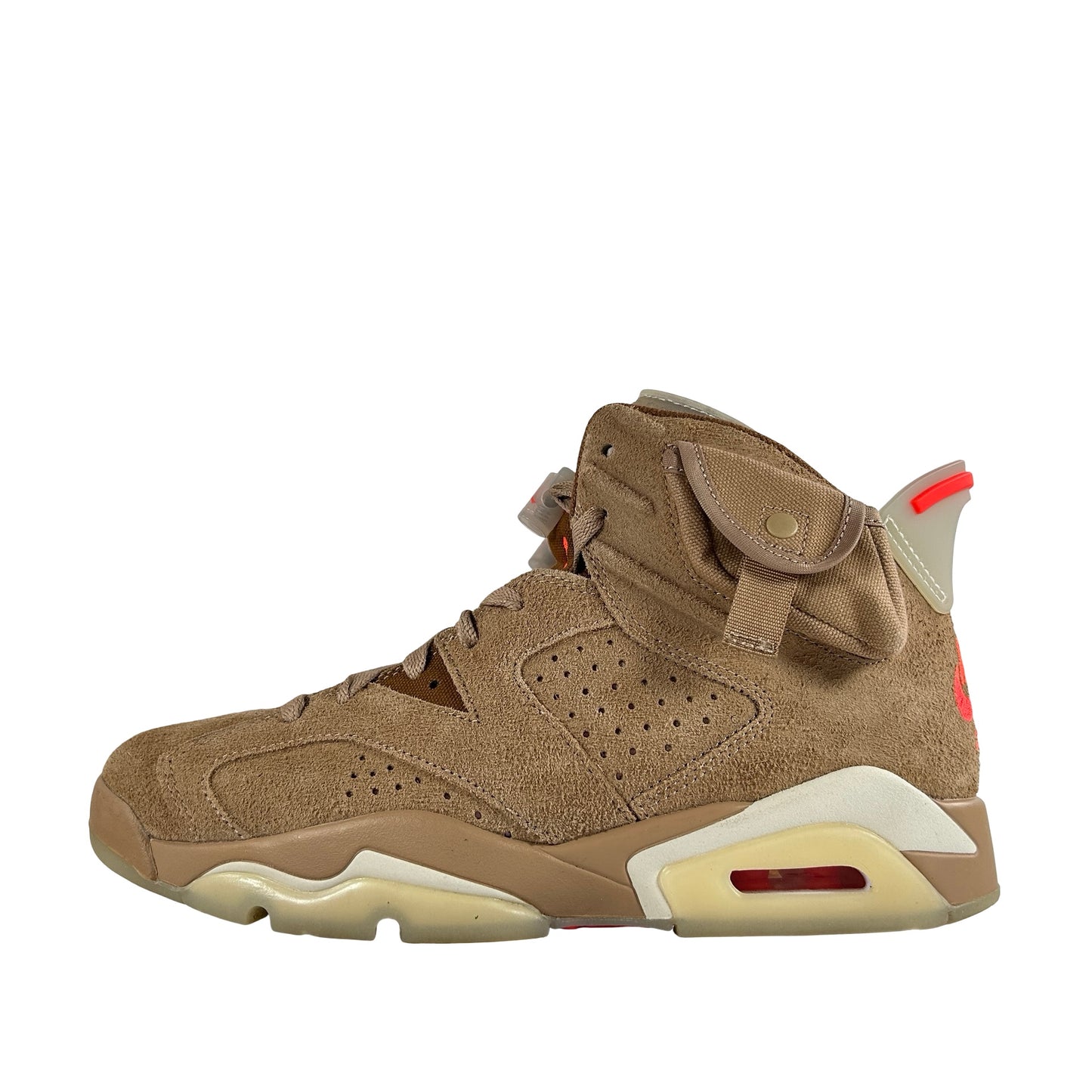DH0690 200 Jordan 6 Retro Travis Scott British Khaki [USED] - 8.5 M (Used6)