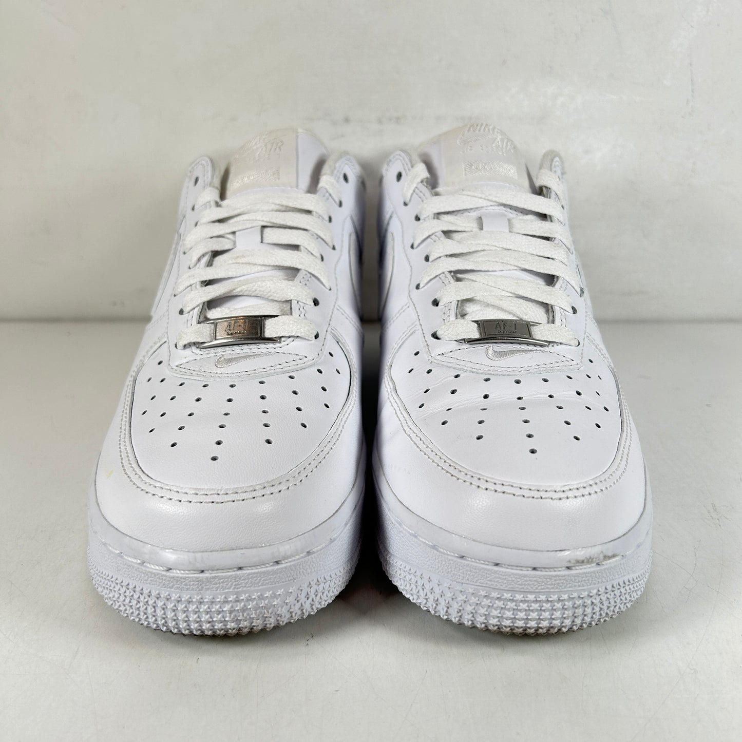 CU9225 100 AF1 Low Supreme White [USED] - 7.5 M (Used)