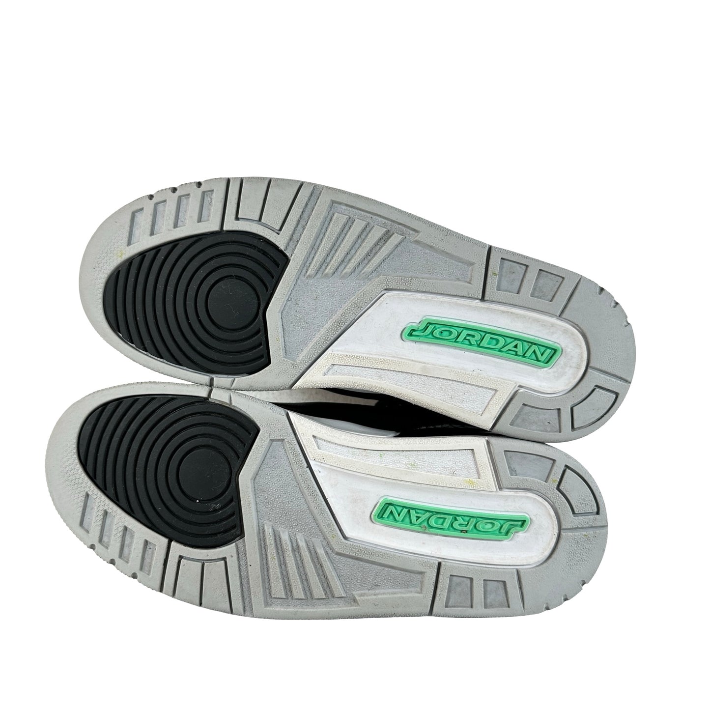 CT8532 031 Jordan 3 Retro Green Glow [USED] - 7 M (Used) (No Box)