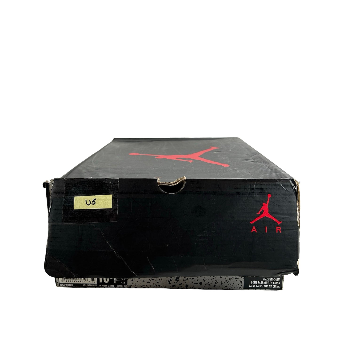 384664 060 Jordan 6 Retro Black Infrared (2019) [USED] - 10.5 M (Used5)