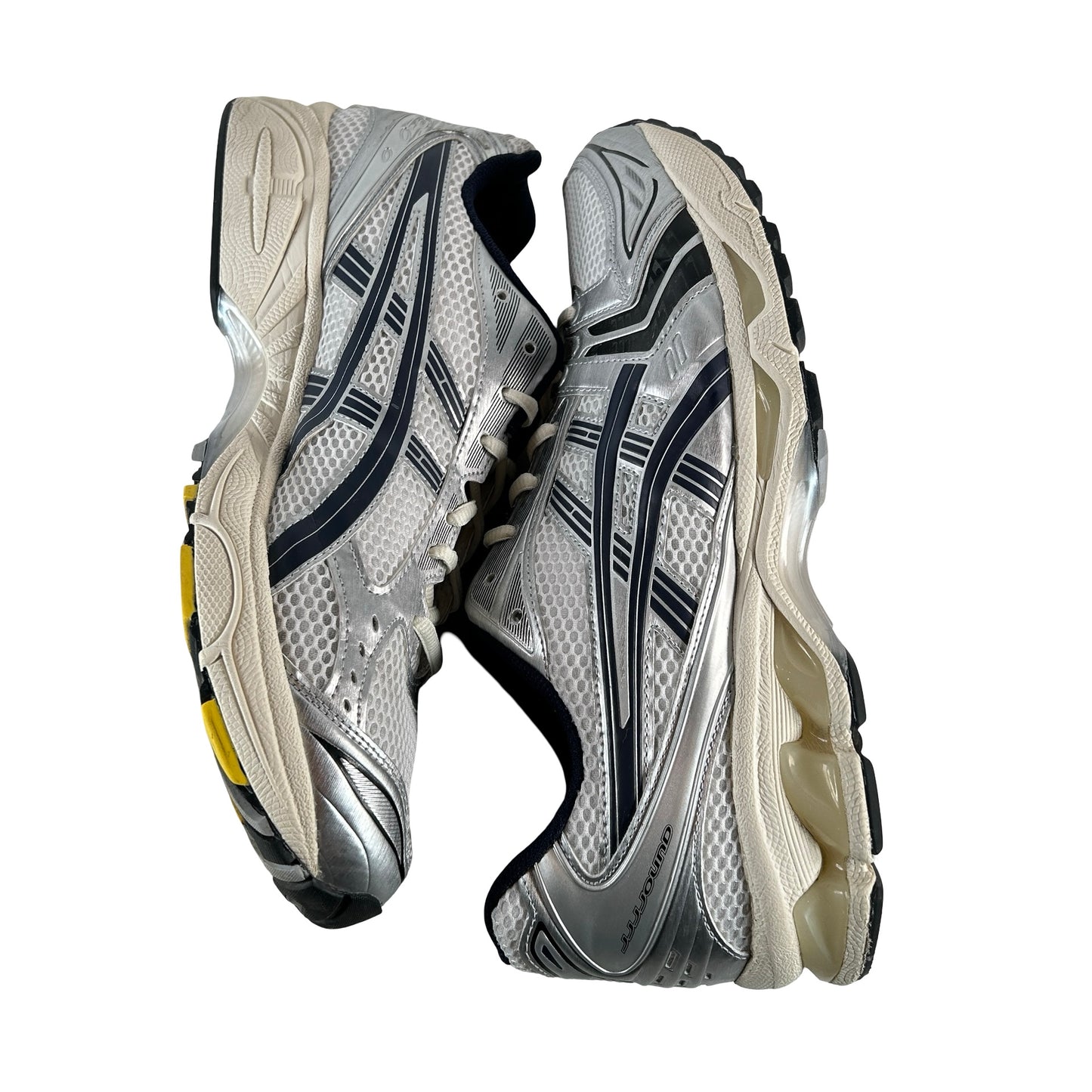 1203A961 100 ASICS Gel-Kayano 14 JJJJound White Navy [USED] - 12 M (Used)
