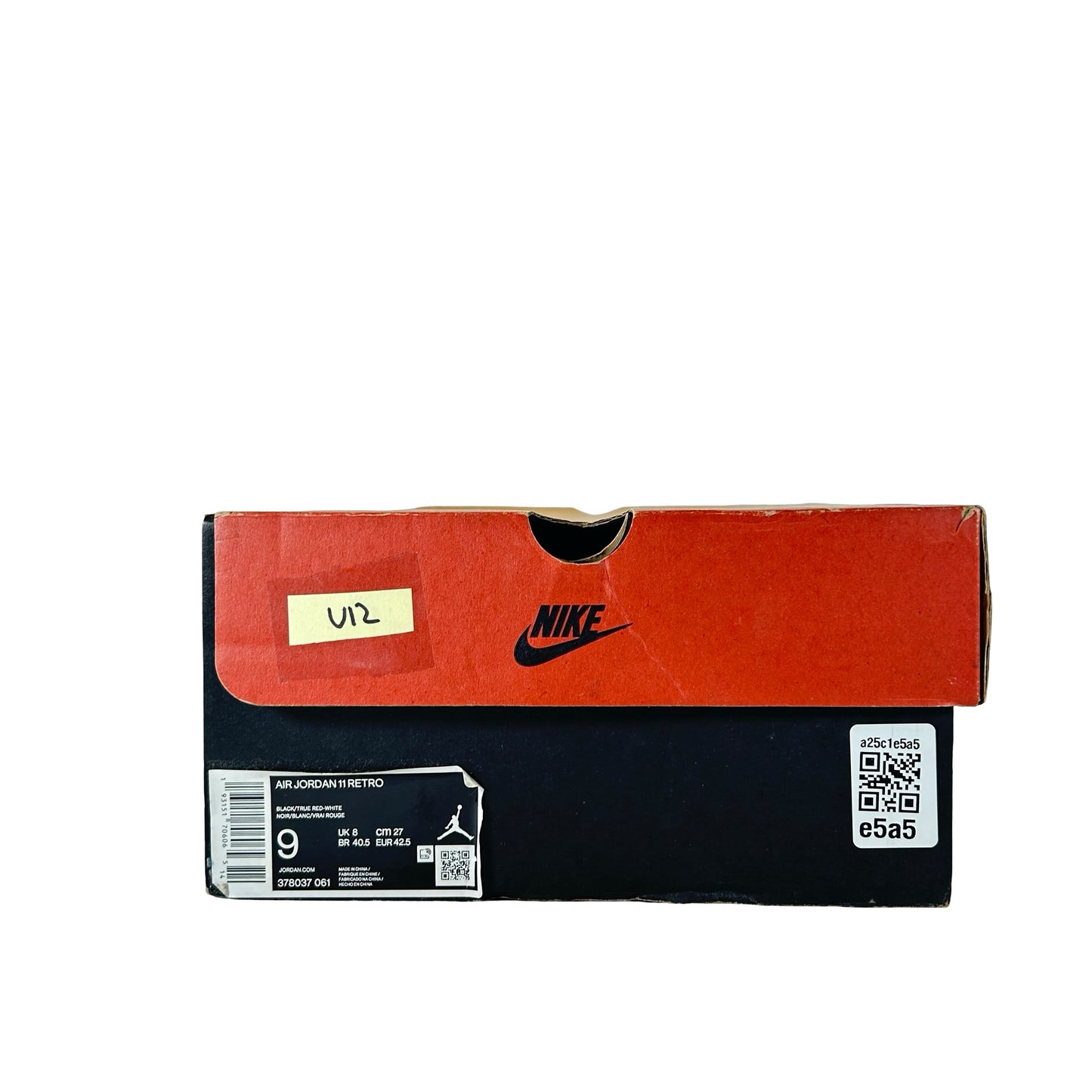378037 061 Jordan 11 Bred (2019) [USED] - 9 M (Used12)