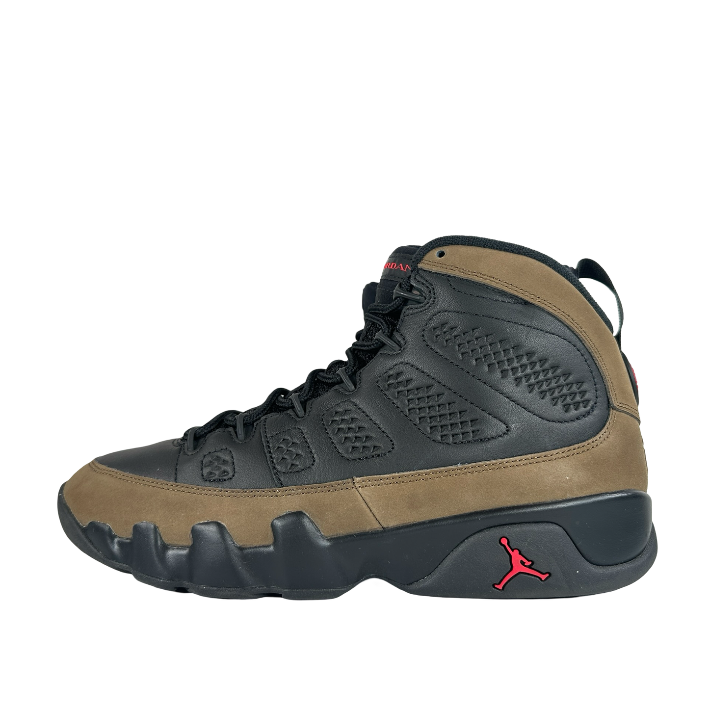 HV4794 030 Air Jordan 9 Retro Olive (2024) [USED] - 8.5 M (Used)