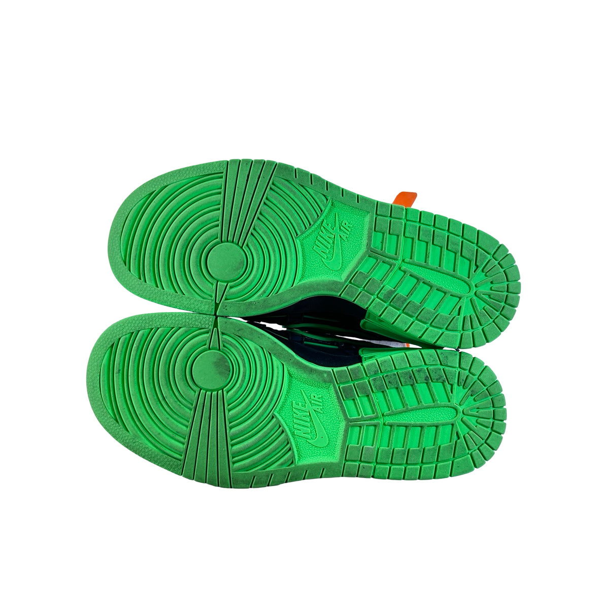 CU6015 001 Nike Air Rubber Dunk Off-White Green Strike [USED] - 6.5 M (Used)