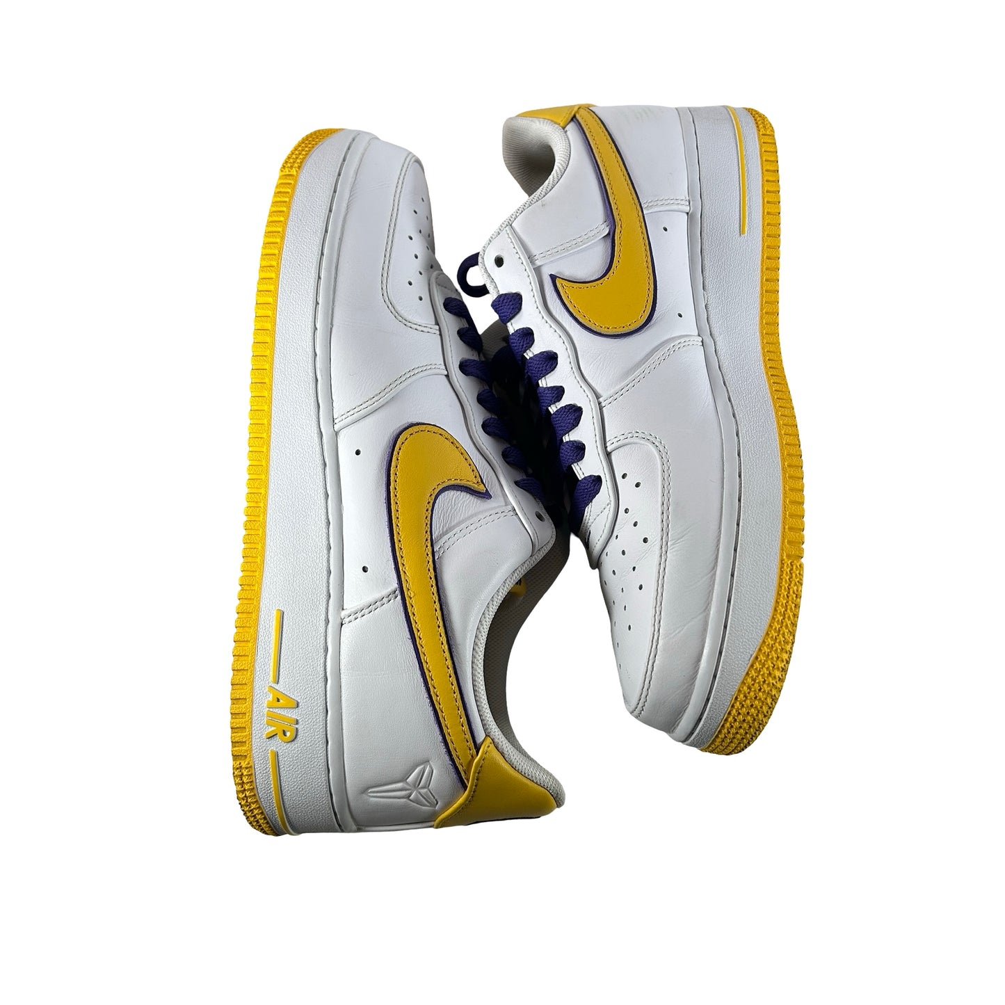 FZ1151 100 Nike Air Force 1 Low Retro QS Kobe Bryant Lakers Home [USED] - 10 M (Used2)