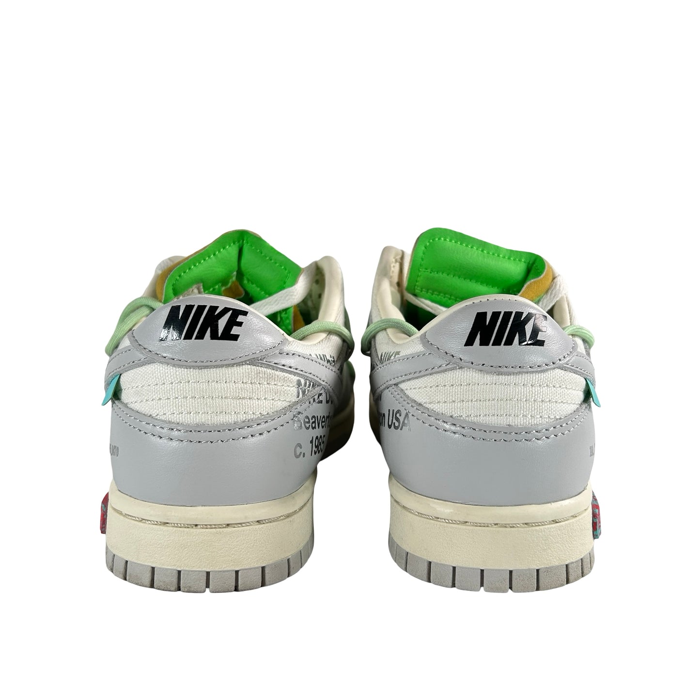 DM1602 108 Nike Dunk Low Off-White Lot 7 [USED] - 8.5 M (Used2)