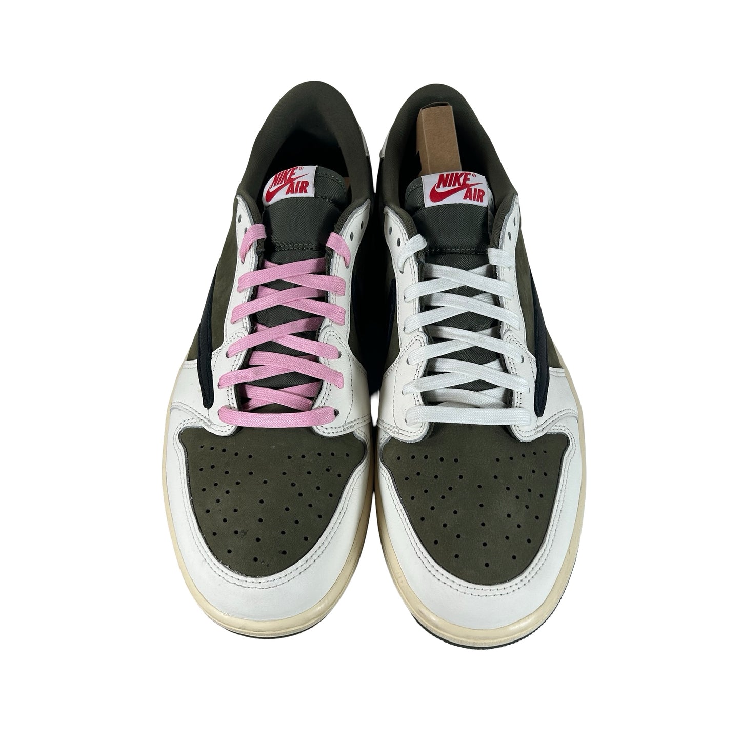 DM7866 200 Jordan 1 Retro Low OG SP Travis Scott Medium Olive [USED] - 12 M (VNDS)