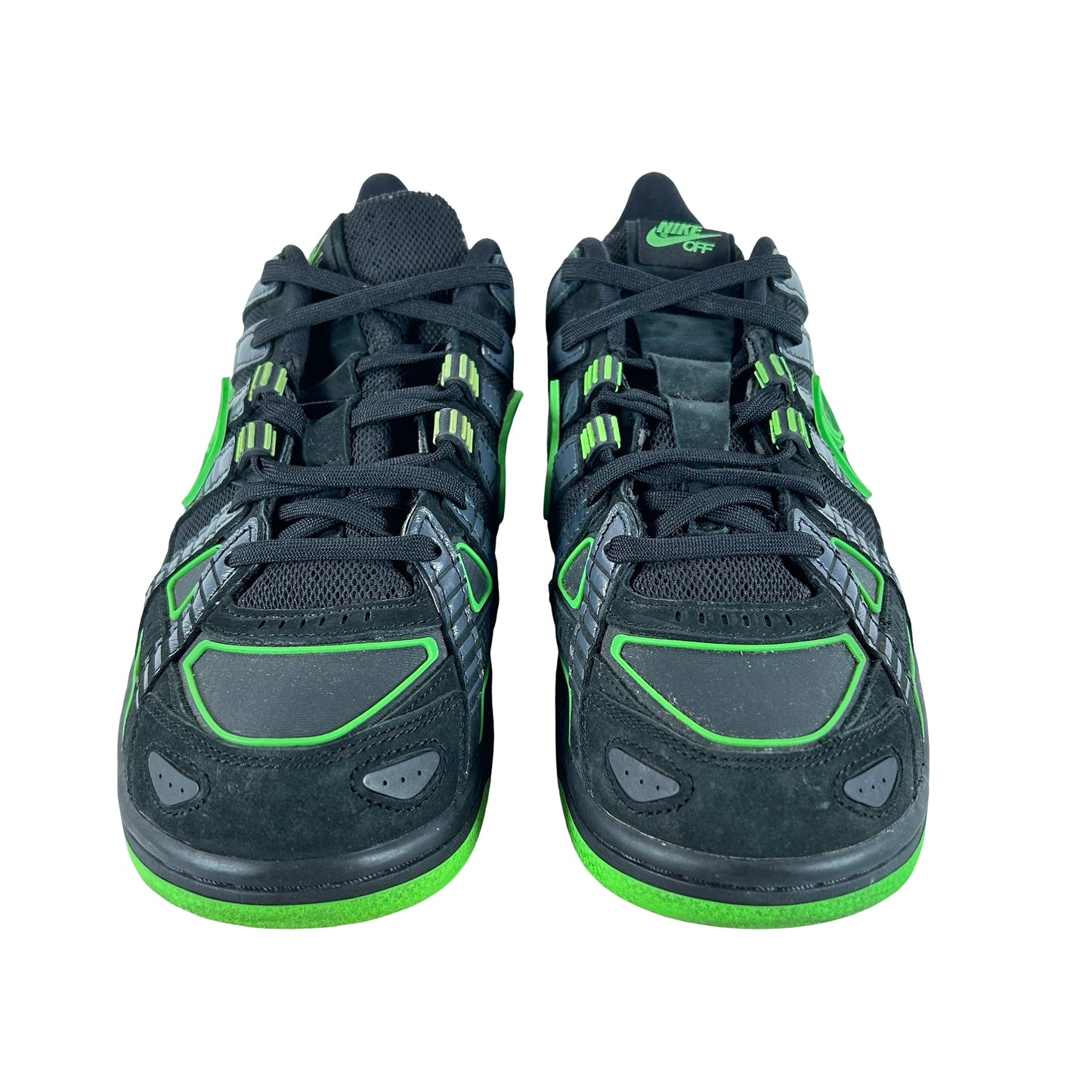 CU6015 001 Nike Air Rubber Dunk Off-White Green Strike [USED] - 9 M (Used2)