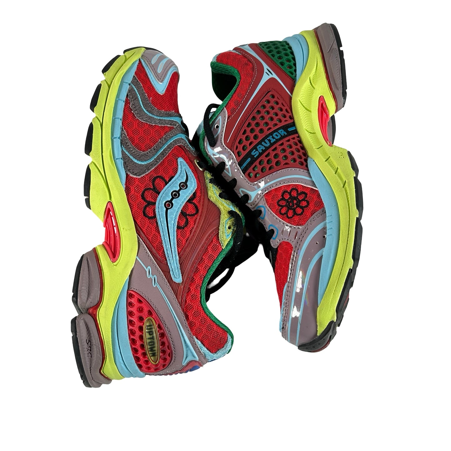 S70966 1 Saucony ProGrid Triumph 4 Jae Tips Flowers Grow Uptown Poison Ivy [USED] - 6.5 M (Used)