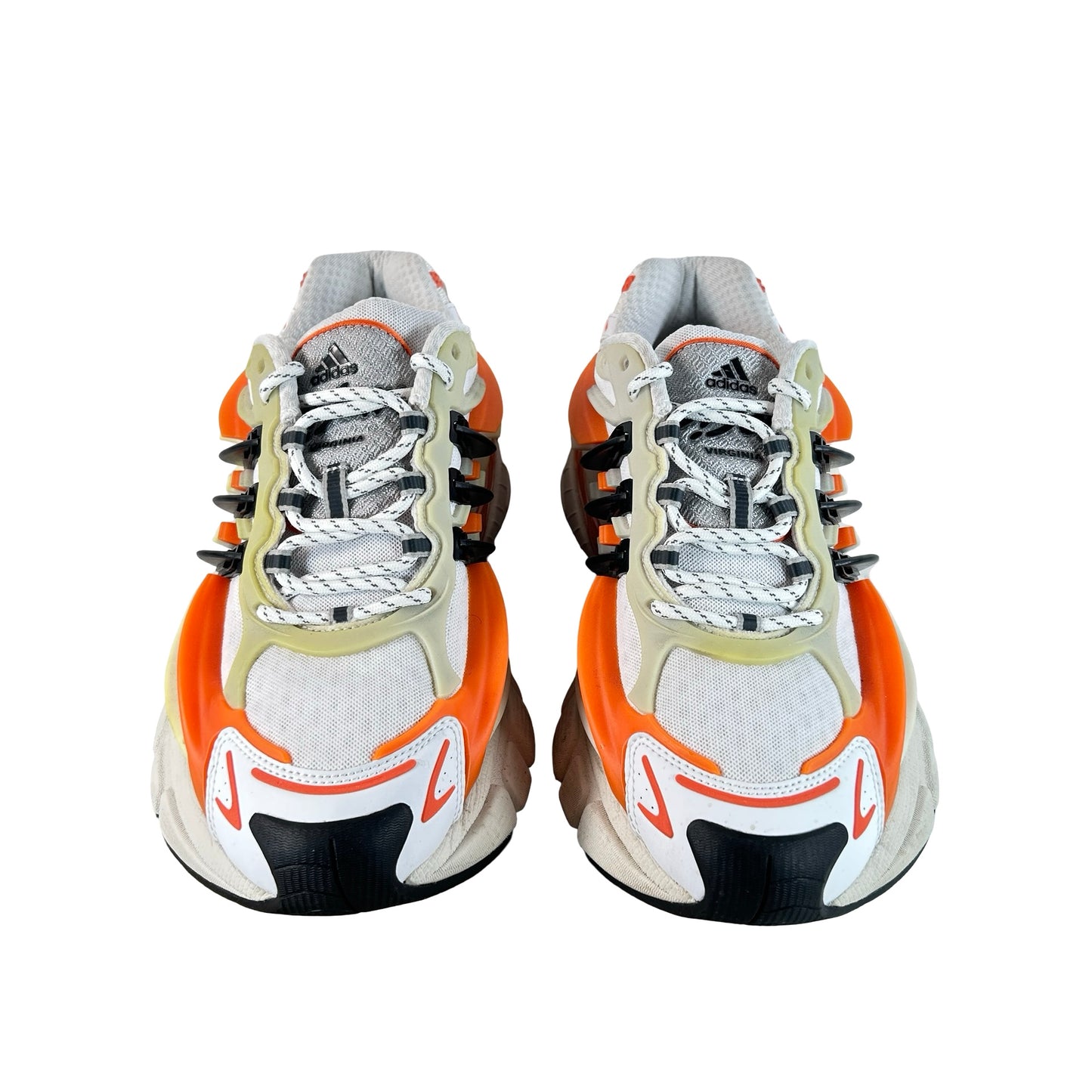 JP9261 adidas Adistar Jellyfish Pharrell Williams Focus Olive Orange [USED] - 9.5 M (Used) (No Box)