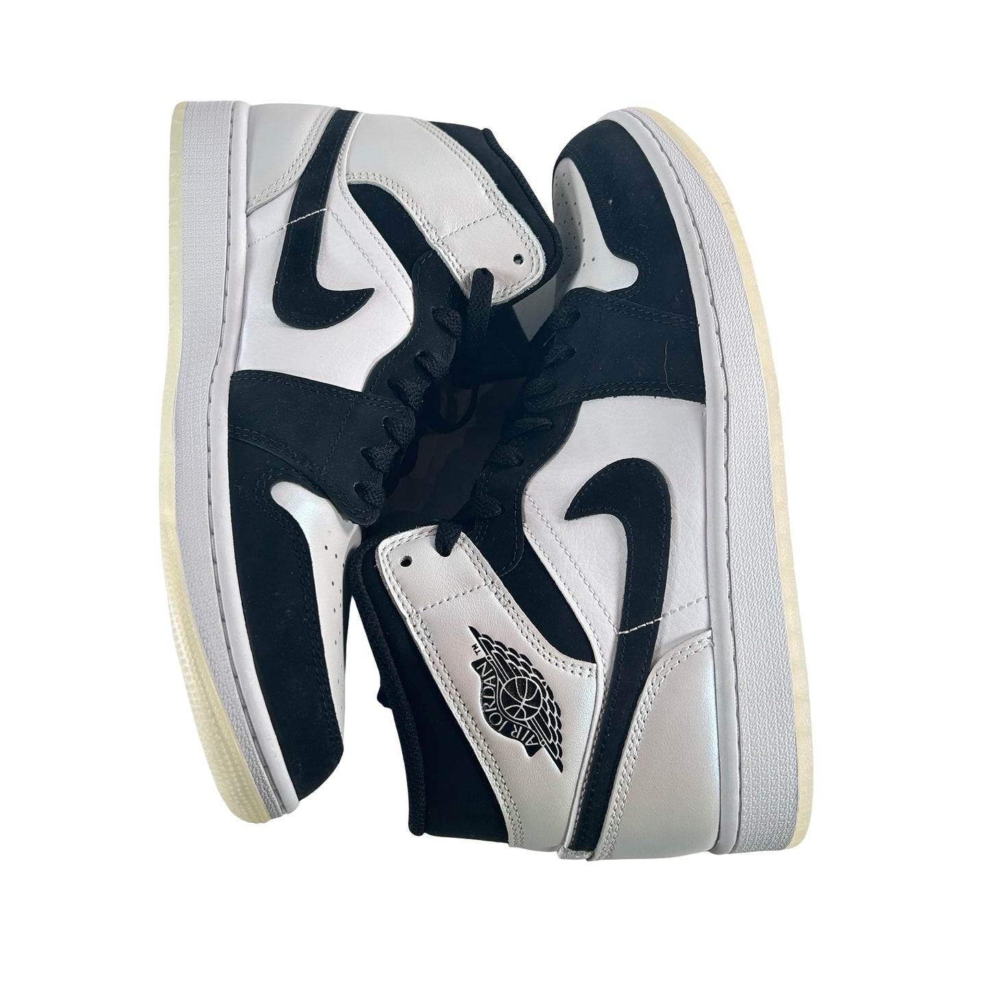 DH6933 100 Jordan 1 Mid Diamond Shorts [CONDITIONAL] - 9 M (No Box) (Slight Yellowing)