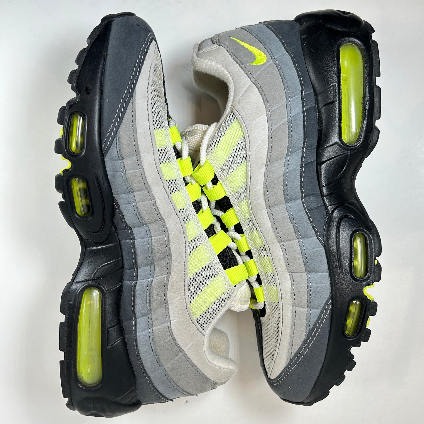 307960 002 Nike Air Max 95 OG Neon (2015) (Women's) [USED] - 8 W (Used) (Replace Box)