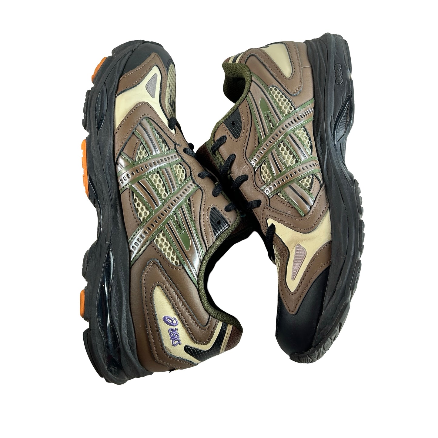 1203A693 300 ASICS Gel-K1011 Gallery Dept. Mental Energy Khaki [USED] - 9.5 M (Used) (No Box)