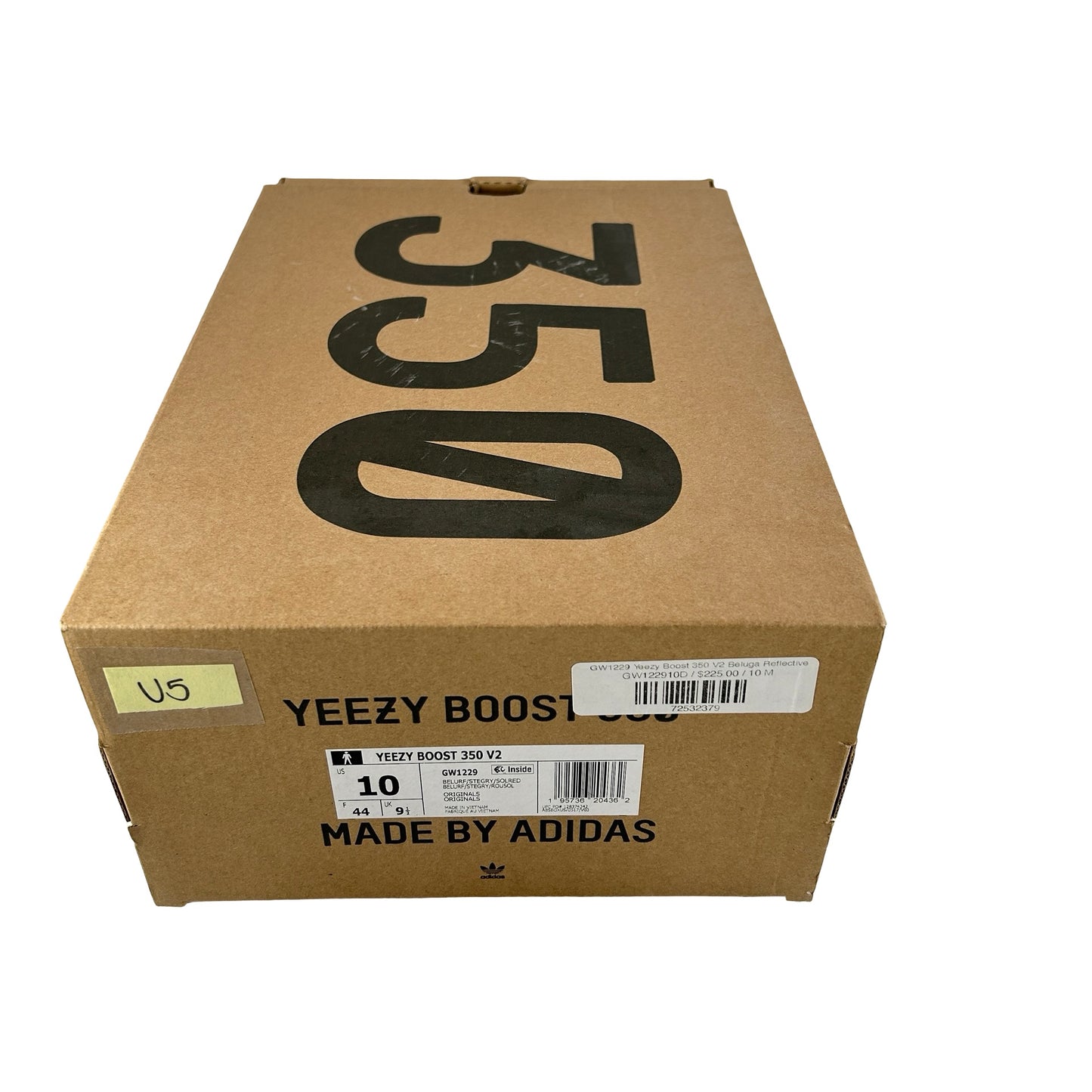 GW1229 Yeezy Boost 350 V2 Beluga Reflective [USED] - 10 M (Used5)