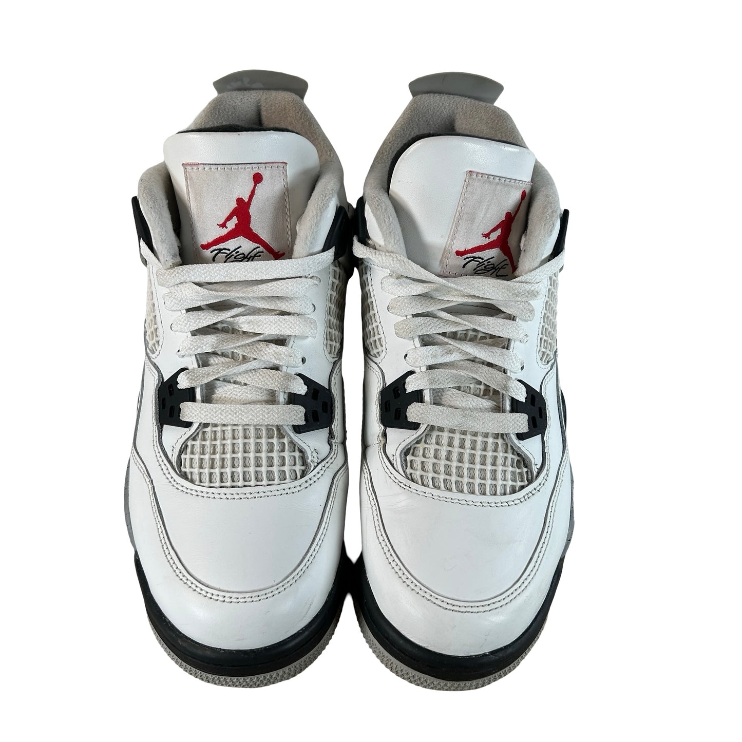 IB4171 100 Jordan 4 Retro White Cement (2025) (GS) [USED] - 6 Y (Used)