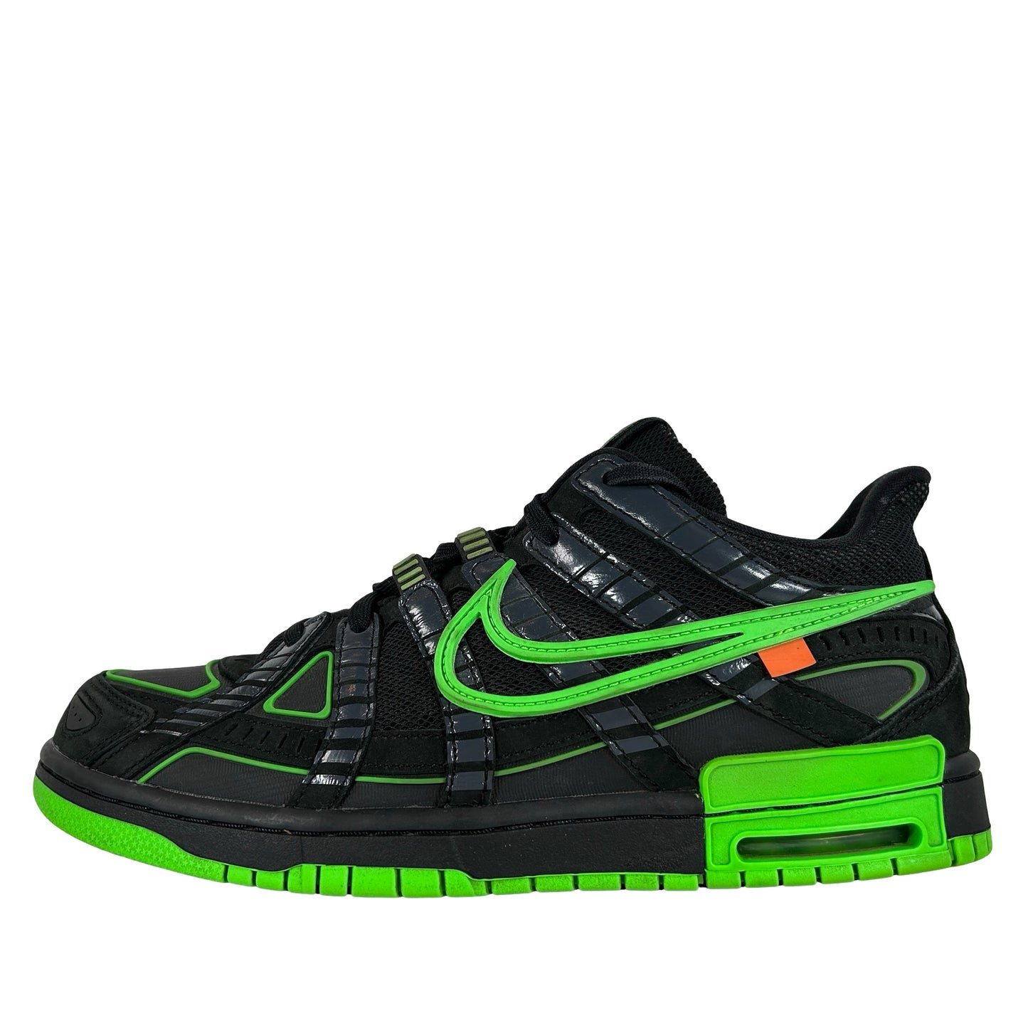 CU6015 001 Nike Air Rubber Dunk Off-White Green Strike [USED] - 10 M (Used2)