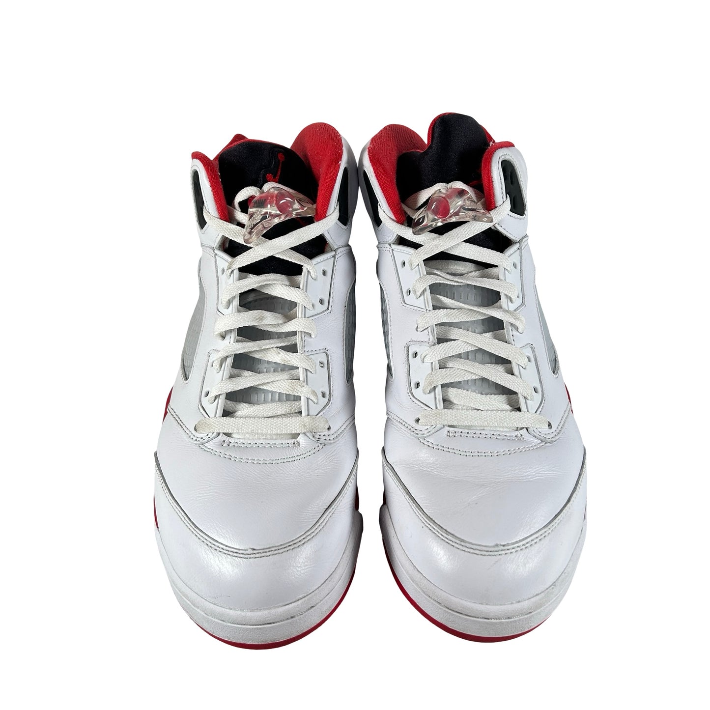 HQ7978 101 Jordan 5 Retro Fire Red Black Tongue (2025) [USED] - 13 M (Used)
