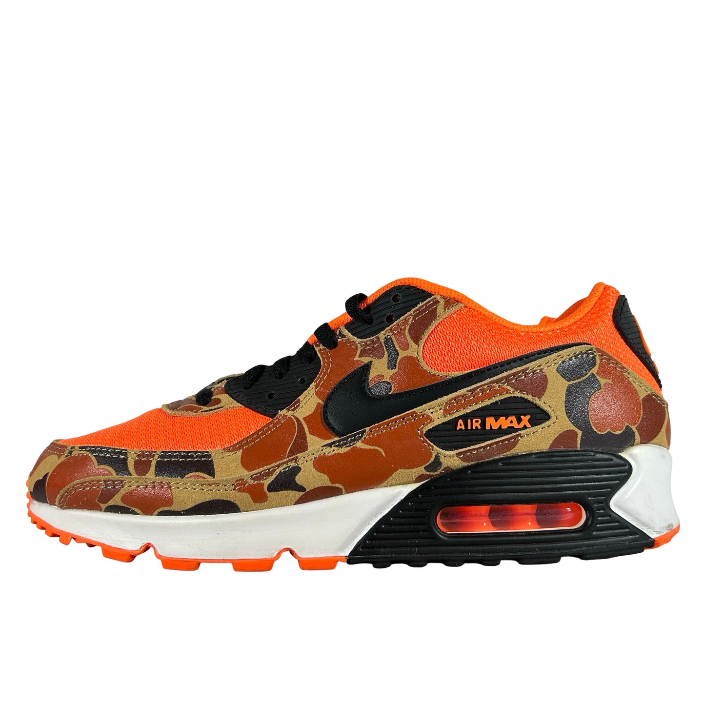 CW4039 800  Nike Air Max 90 Duck Camo Orange [USED] - 10 M (Used)