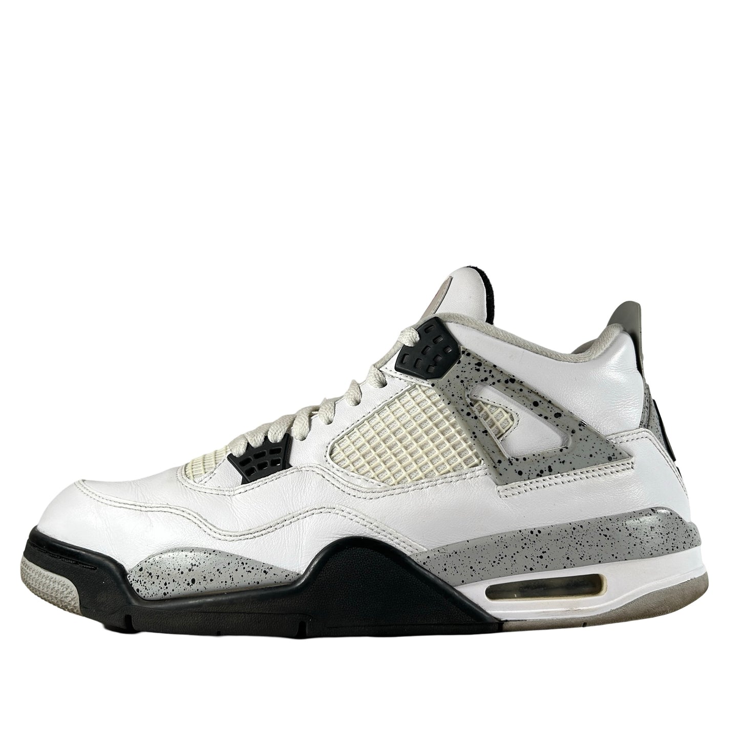 840606 192 Jordan 4 White Cement [USED] - 11.5 M (Used) (Replace Box)