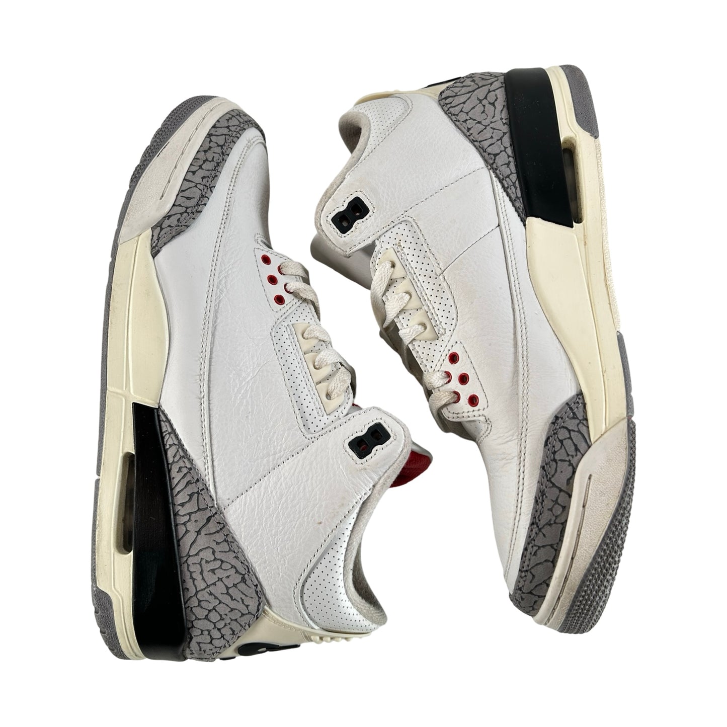 DN3707 100 Jordan 3 Retro White Cement Reimagined [USED] - 10.5 M (Used) (No Lid)