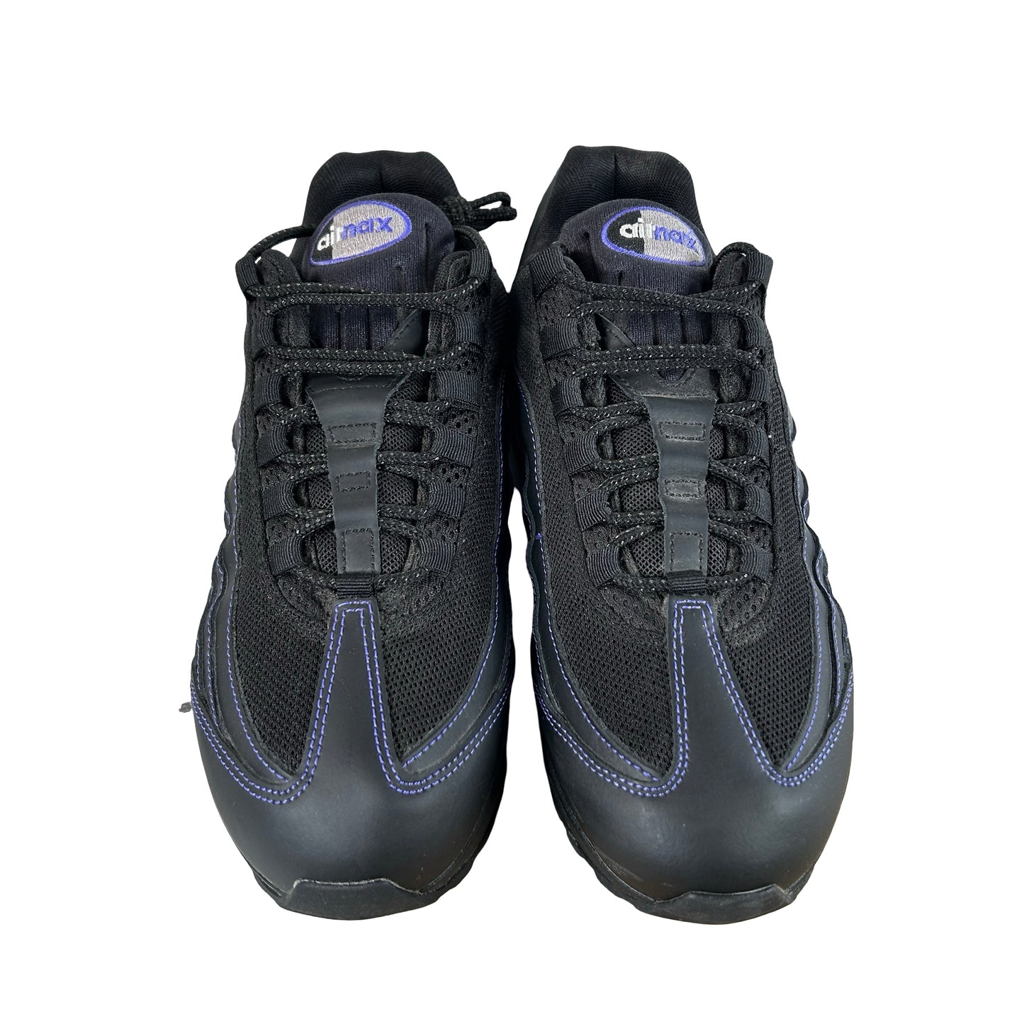 IB7936 001 Nike Air Max 95 OG Big Bubble Black Persian Violet [USED] - 9 M (Used)