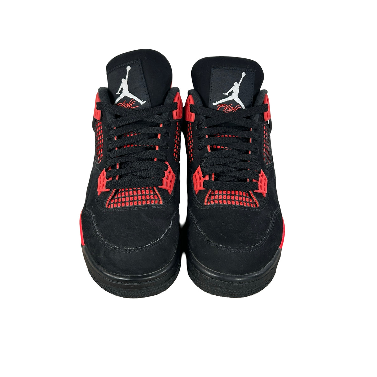 CT8527 016 Jordan 4 Retro Red Thunder [USED] - 9 M (Used2) (No Box2)