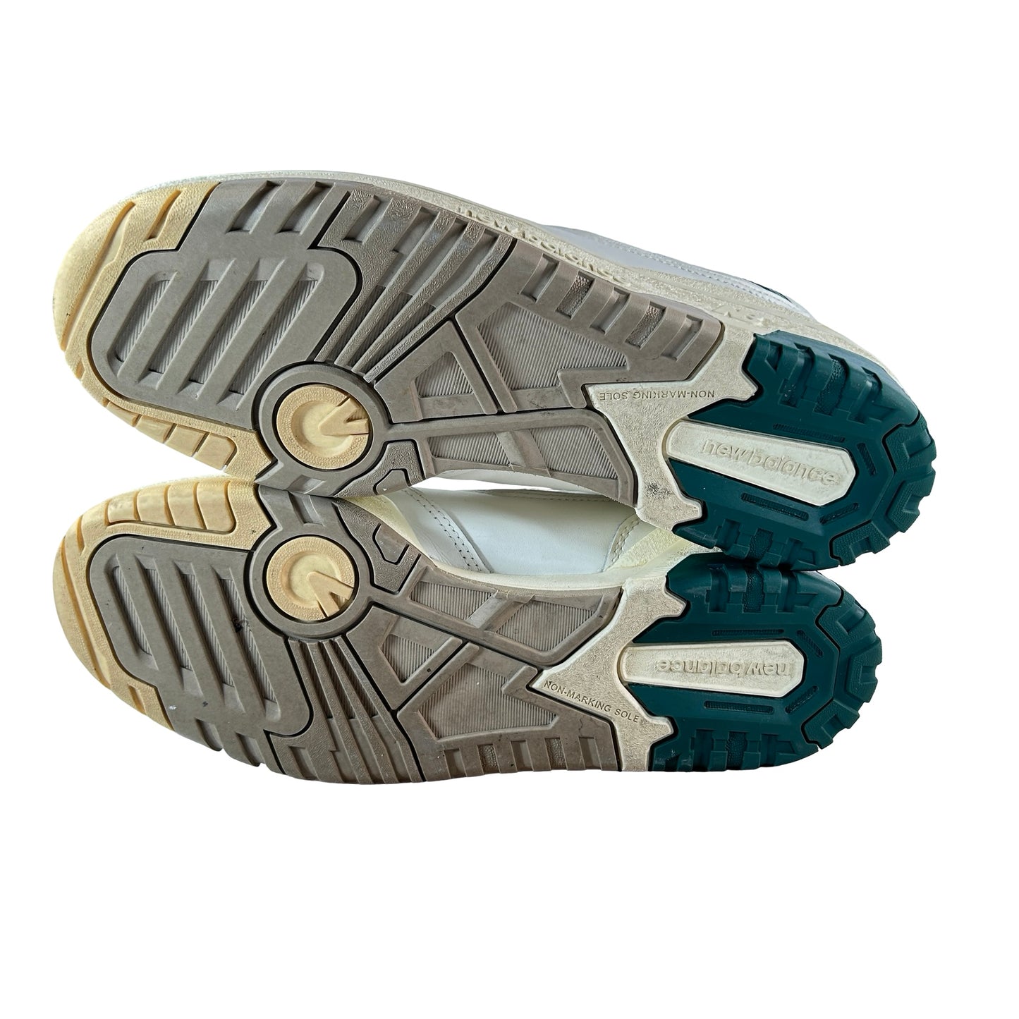 BB550A2 Aime Leon Dore New Balance 550 Natural Green [USED] - 9 M (Used) (No Box)