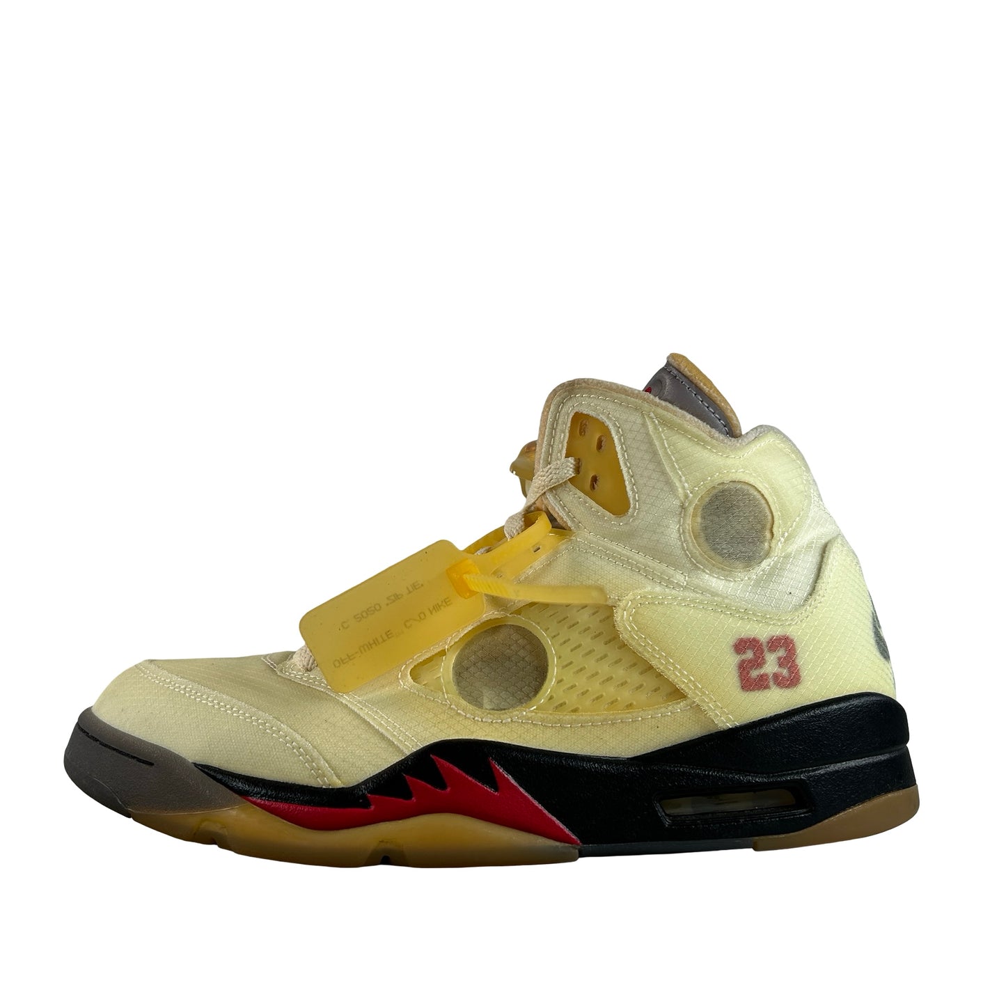 DH8565 100 Jordan 5 Off-White Sail [USED] - 10.5 M (Used4) (No Box4)