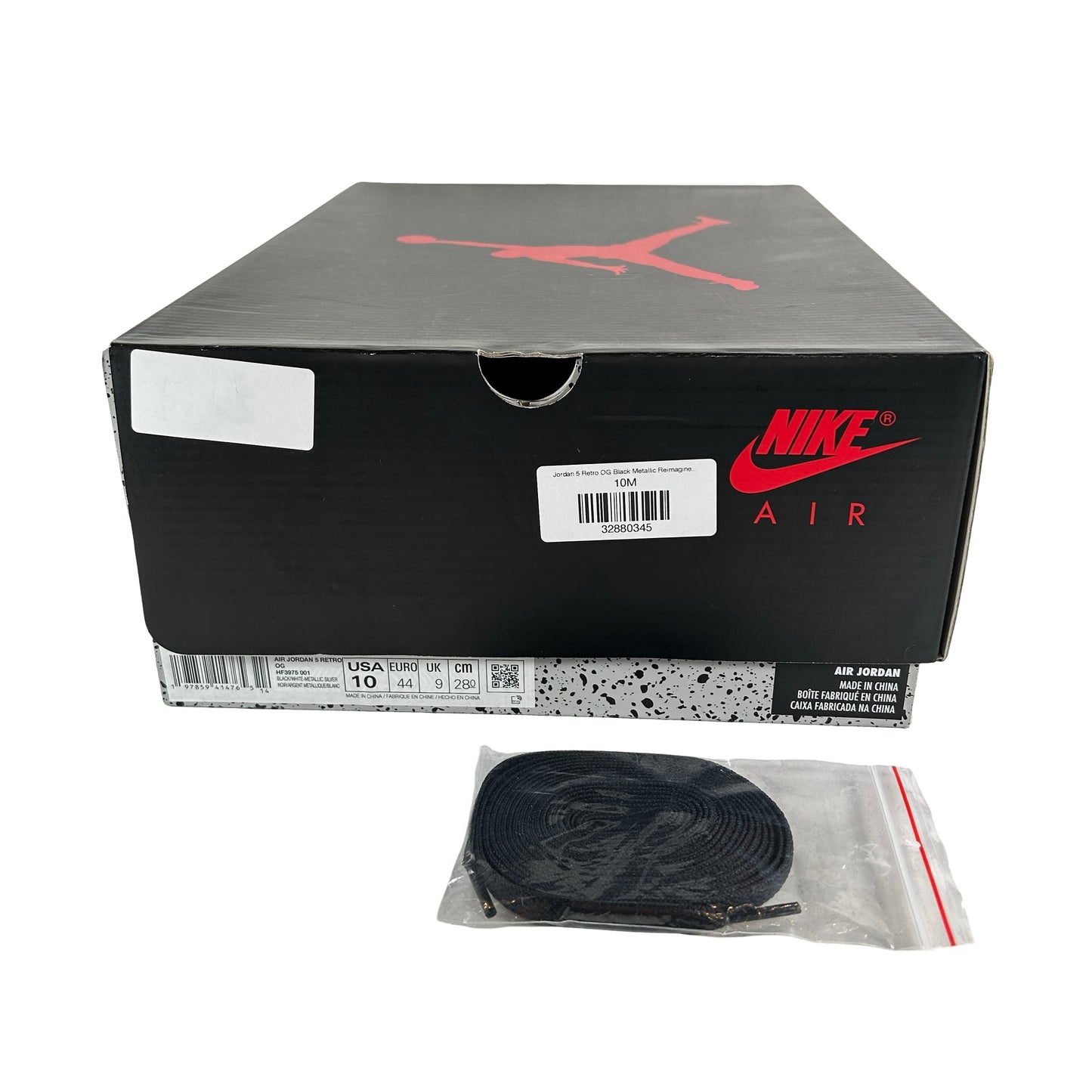 HF3975 001 Jordan 5 Retro OG Black Metallic Reimagined [USED] - 10 M (Used3)