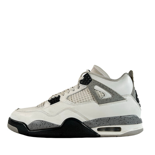 FV5029 100 Jordan 4 Retro White Cement (2025) [USED] - 11.5 M (Used) (No Box)