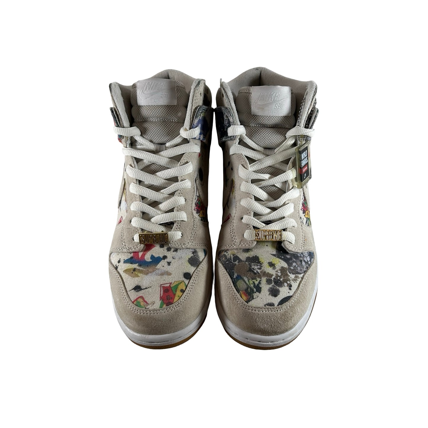 FD8779 100 Nike SB Dunk High Supreme Rammellzee [USED] - 9.5 M (Used3)