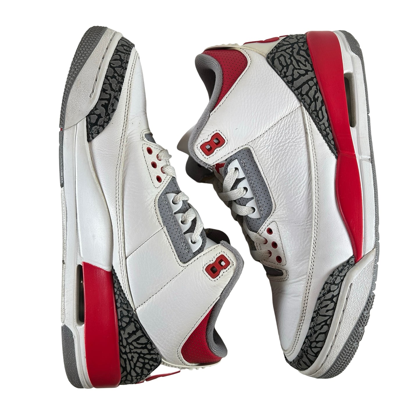 DN3707 160 Jordan 3 Retro Fire Red (2022) [USED] - 9.5 M (Used6)