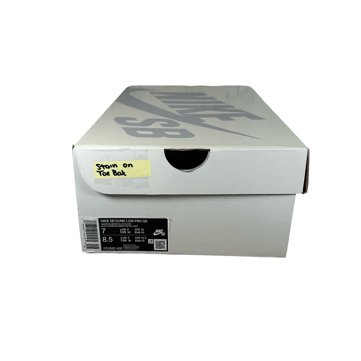 FD2562 400 Nike SB Dunk Low April Skateboards - 7 M (Stain On Toe Box)