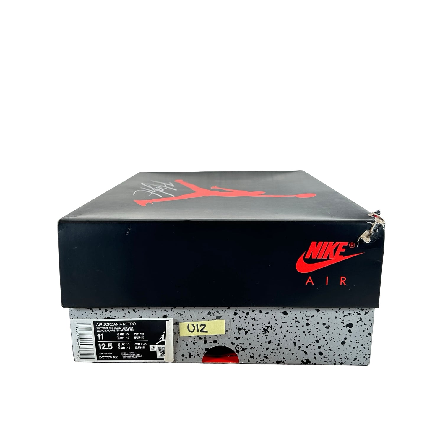 DC7770 160 Jordan 4 Retro Fire Red (2020) [USED] - 11 M (Used12)