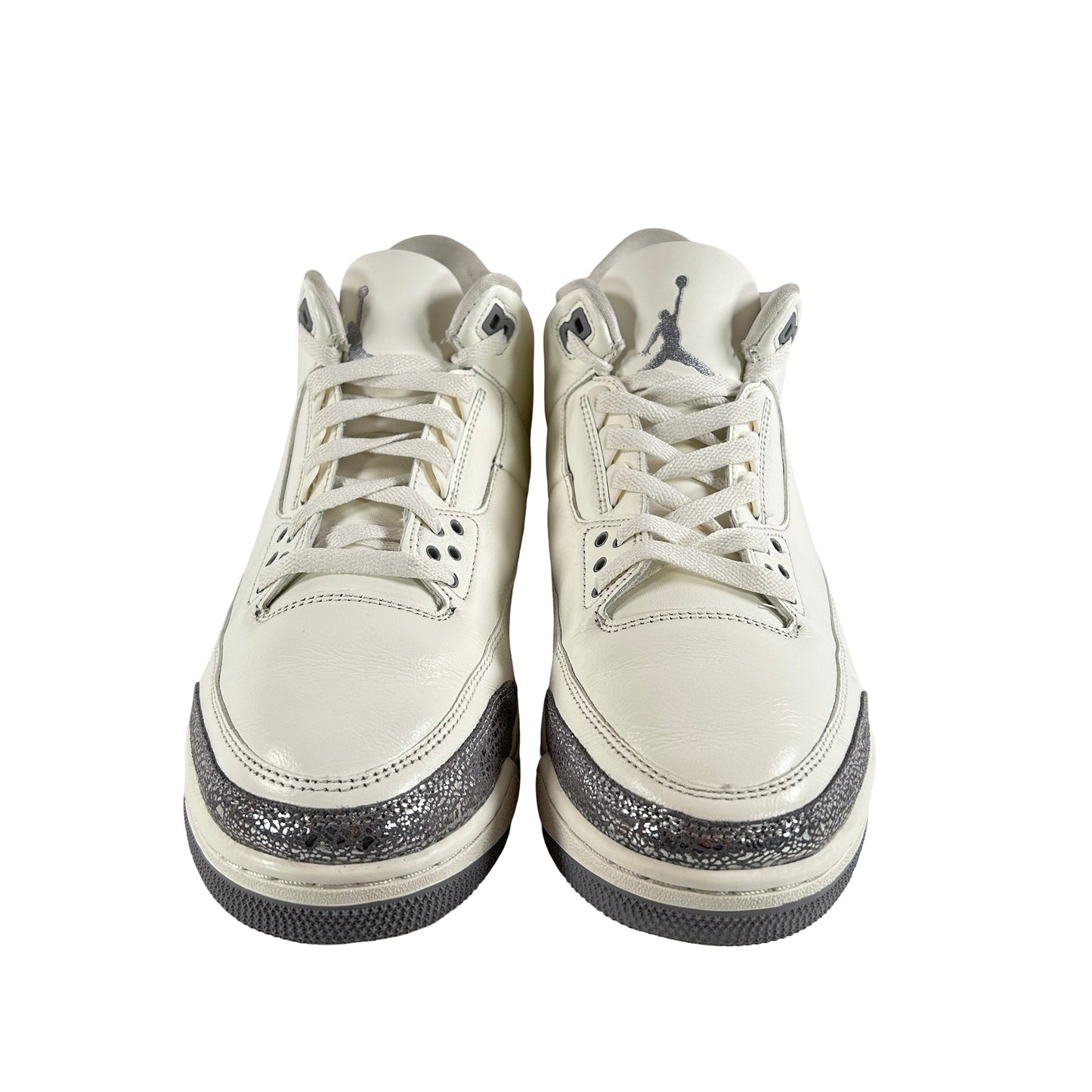 CK9246 100 Jordan 3 Retro Sail Cement Grey (W) [USED] - 12 W (Used)