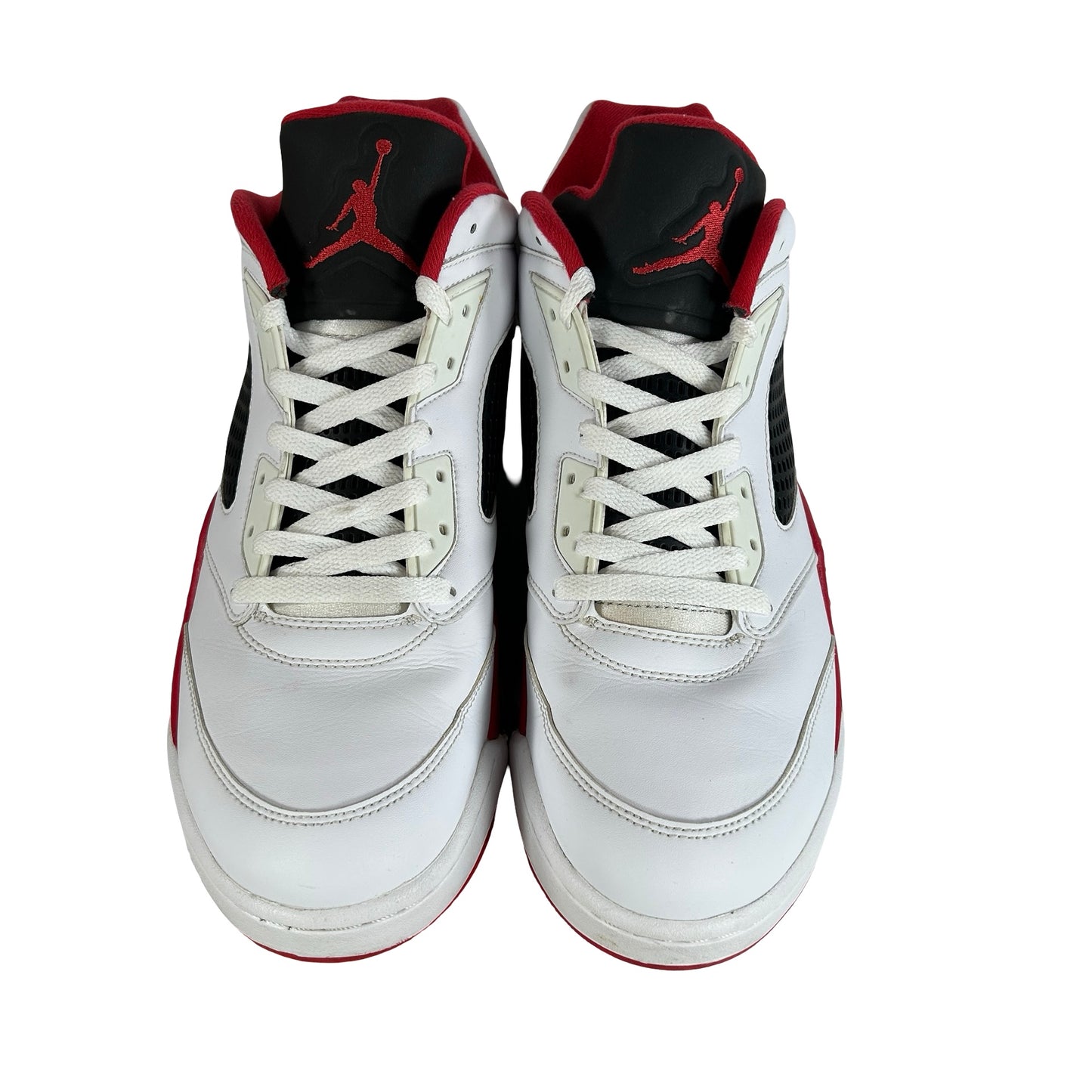 819171 101 Jordan 5 Retro Low Fire Red [USED] - 13 M (Used)